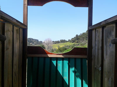 Trafaria and Sintra sighted from the composting toilet